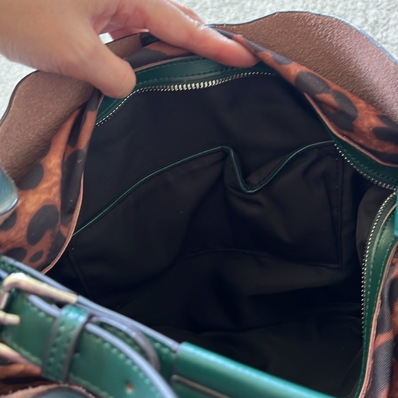 Co-Lab dark green Hand Bag - Picture 3 of 5